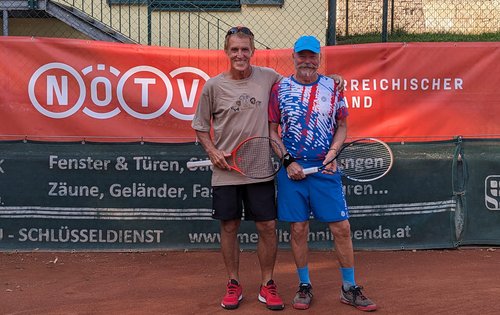 Herren 60+: Gerhard Becvar, Kurt Schüler