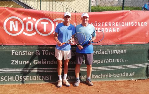 Herren 45+: Patrick Platzer, Michael Sedlak